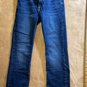 Old Navy Kids Sz 10 Straight Leg‎ Built-in Flex Built-in Tough Blue Jeans (Q)